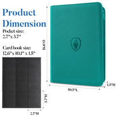 Fabmaker large capacity binder fits standard MTG, sports, and board game cards