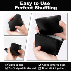 Fabmaker sleeves fit double-sleeved decks and binders.