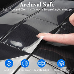 Fabmaker elastic strap with padded case keeps cards secure during travel