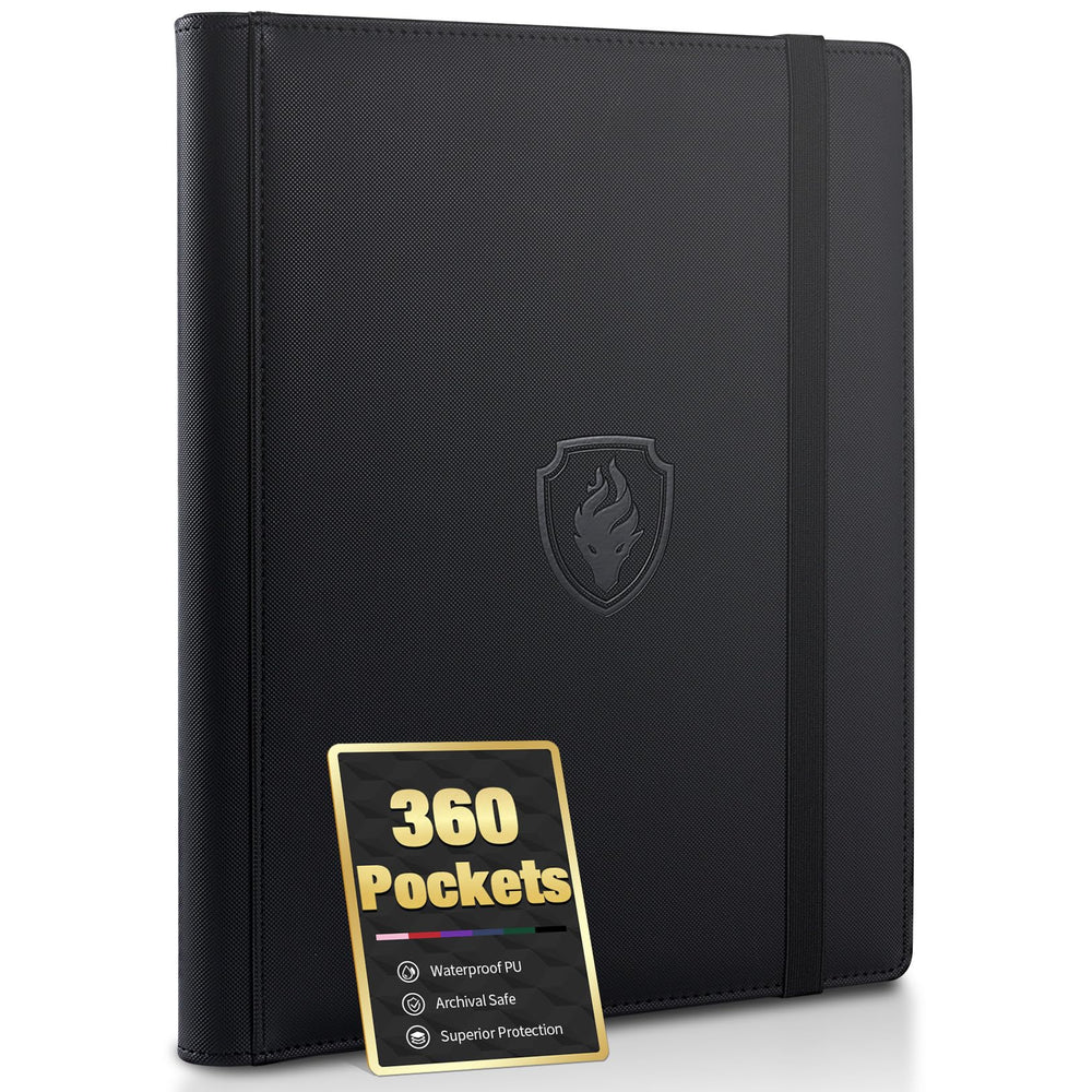Fabmaker Premium 9-pocket binder front cover with a rugged PU exterior.
