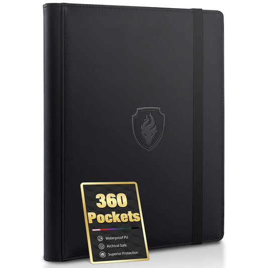 Fabmaker Premium 9-pocket binder front cover with a rugged PU exterior.