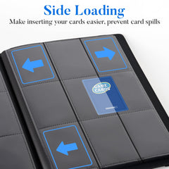 Fabmaker royal blue PU cover offers tactile premium feel.