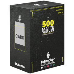 Fabmaker durable protection; waterproof and dustproof card sleeves
