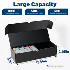 Fabmaker box with 32 dividers for quick category labeling.