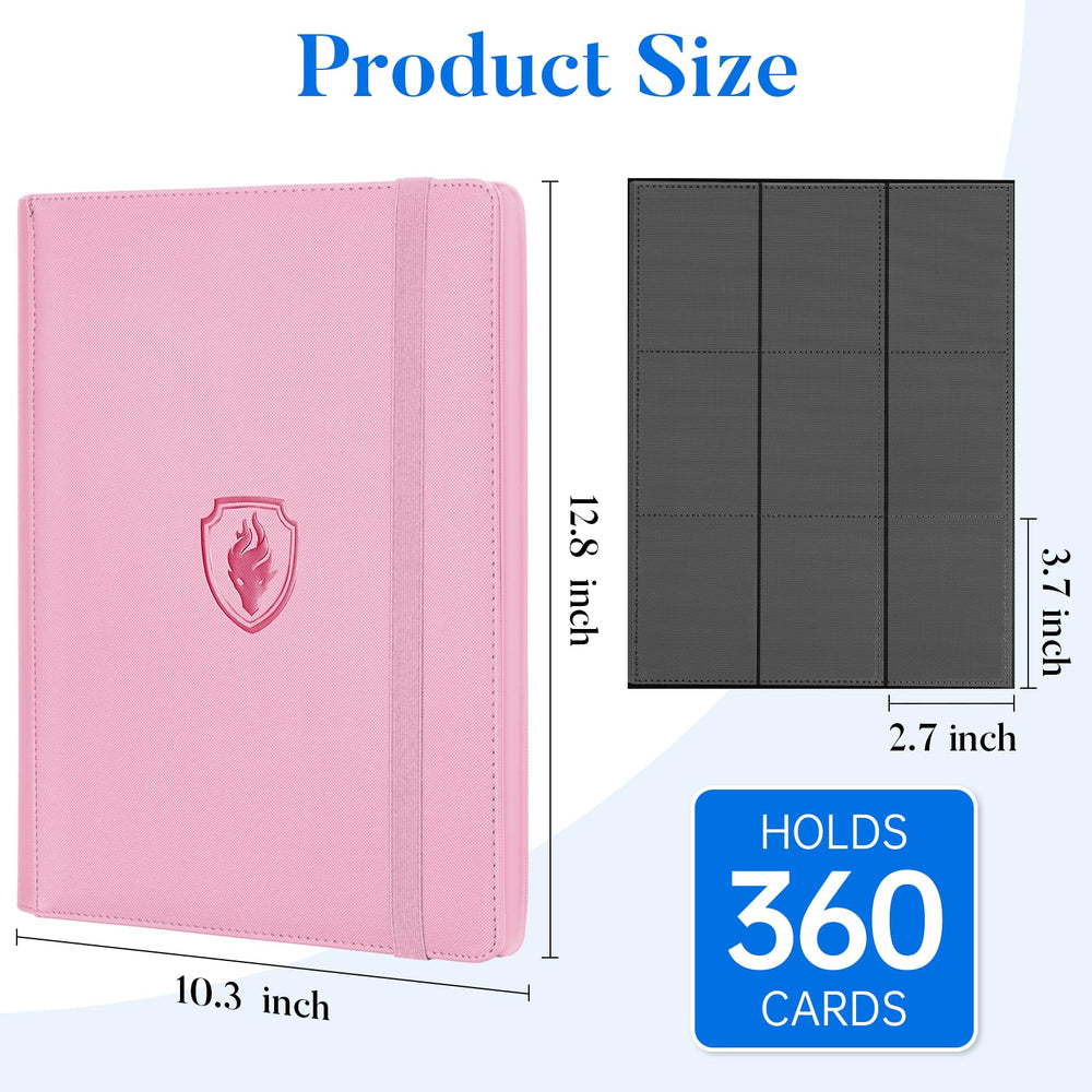 Fabmaker water-resistant binder helps protect sleeved cards on the go.