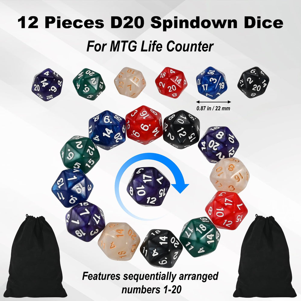 Faburo shield dice for counting damage and resources.
