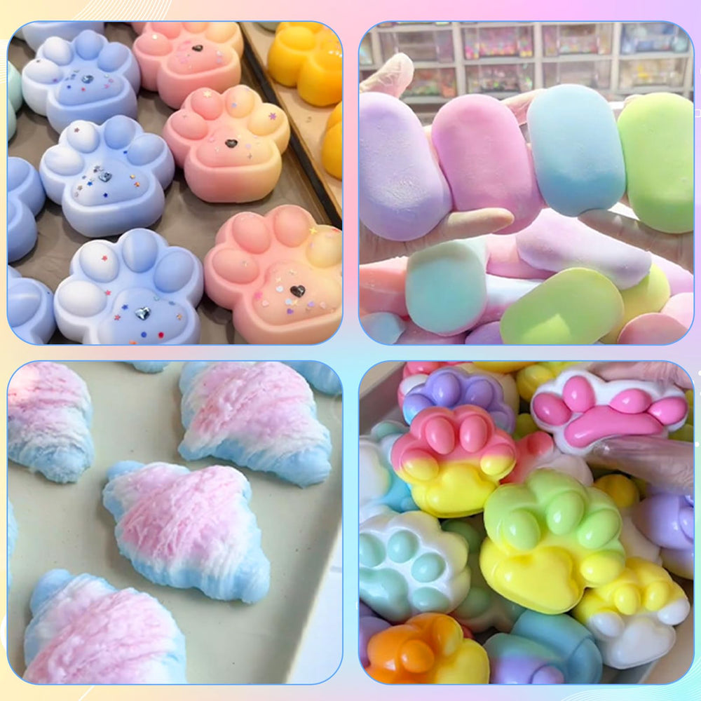 Faburo Taba Squishy Kit plush balls and eyes for character accents.