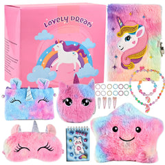 Faburo unicorn LED star pillow glows softly for bedtime comfort