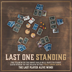 Facade Games Deadwood 1876 Deluxe dice add suspense and strategic options