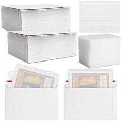 Faccito trading card shipping set packaging showing organized contents for safe mailing.