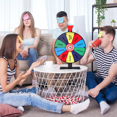 Facilife spinning wheel setup for quick event installations
