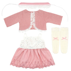 FADALEA dress-ready set fits 20-22 inch dolls securely.