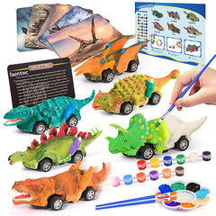 Faentwc dinosaur art paint kit fuels creativity with vibrant colors.