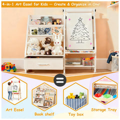Faesun magnetic whiteboard for drawing and magnetic play.