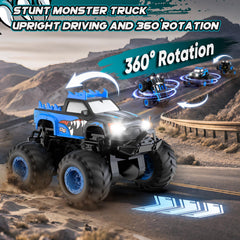 FAFUGANIA RC car off-road tires provide stable traction on sand and grass.