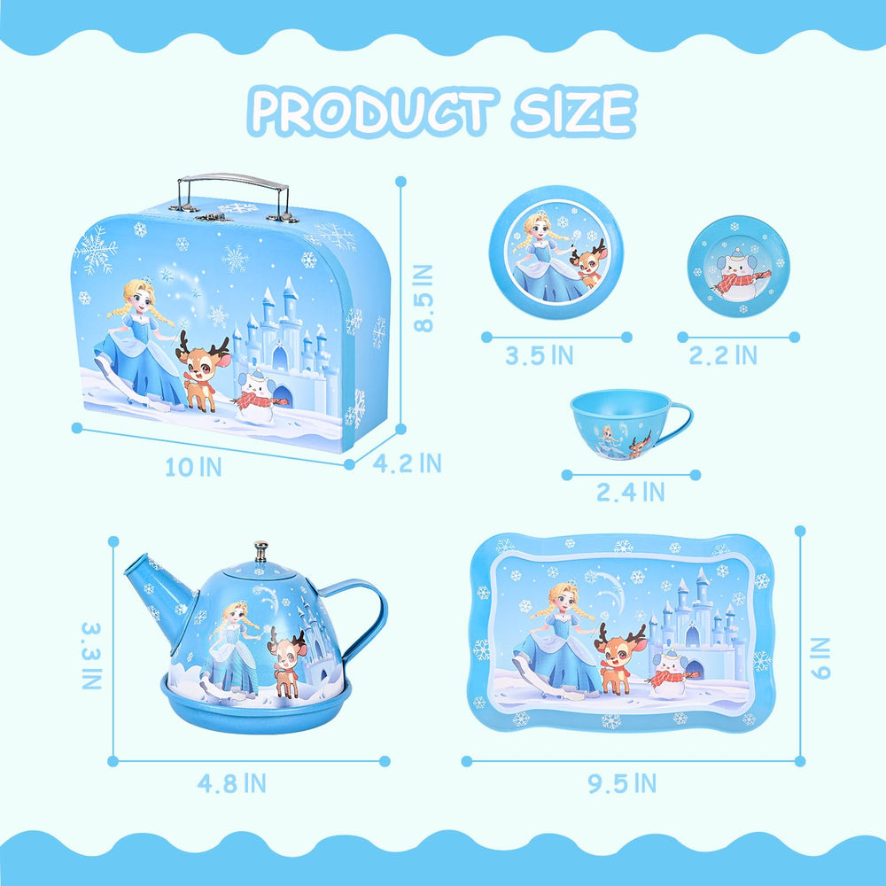 Fairy Toona serving tray keeps play organized during tea