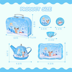 Fairy Toona serving tray keeps play organized during tea