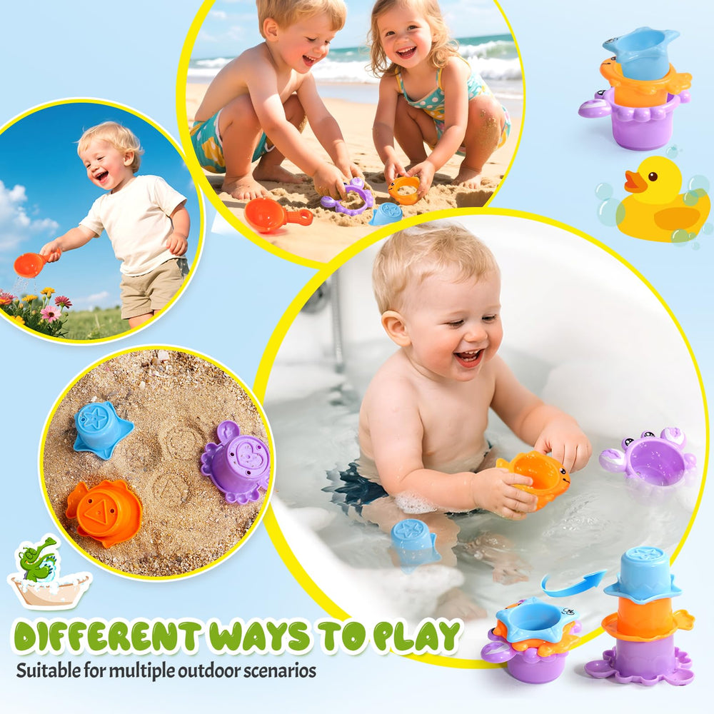 Fajiabao water-pouring and scooping play with nesting cups