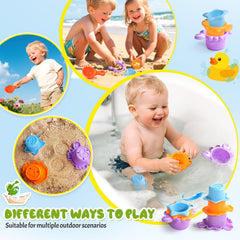 Fajiabao water-pouring and scooping play with nesting cups