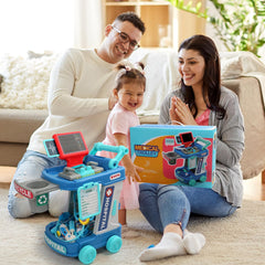 Fajiabao non-slip wheels help stable play during doctor role-play.