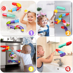 Fajiabao bath toy floating sea balls encourage grabbing and sensory exploration