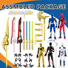 Falandi T13 Titan weapon set with beam sabers for dramatic play.
