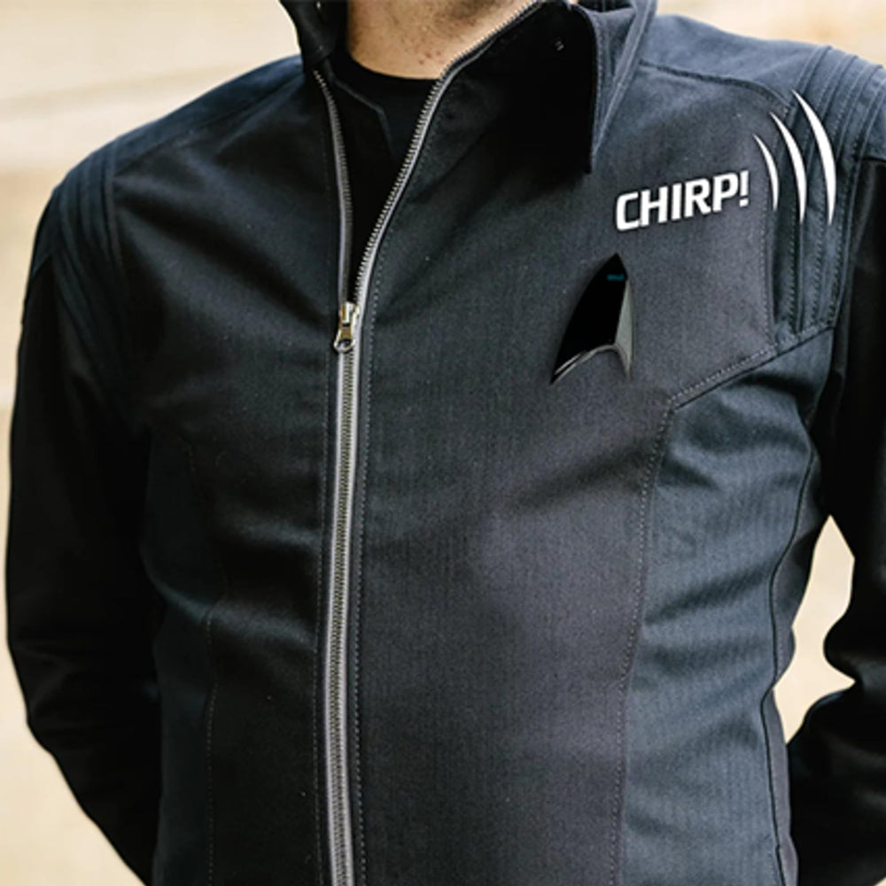 Neodymium magnet keeps badge securely attached to clothing