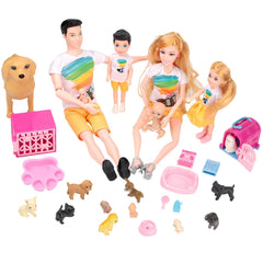 Familydolls doghouse and cat cage with accessories spark imaginative setups.