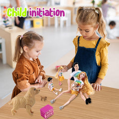 Familydolls little boy doll encourages active play and social role learning.