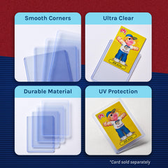 Fanatics Collectibles sleeve-compatible top-loader eases loading and handling.