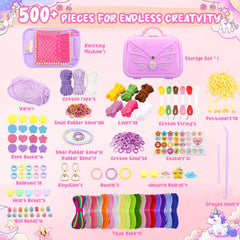 Fanfantoey colorful ropes pack with 500+ fibers for vibrant bracelets and crafts