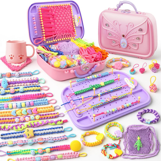 Fanfantoey friendship bracelet kit box for creative jewelry making and projects