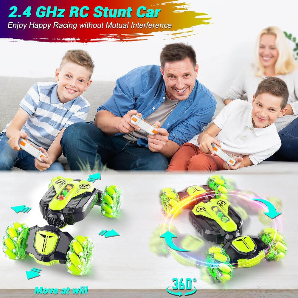 Fanfantoey gesture sensing RC stunt car remote control for precise racing