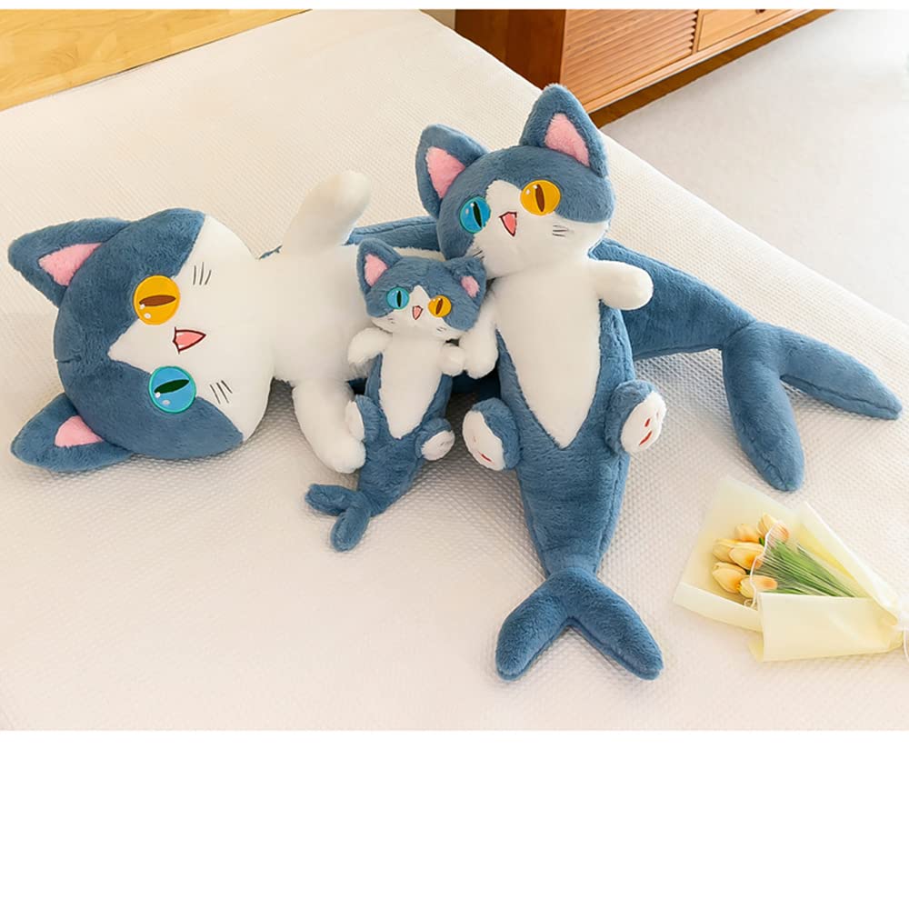 FANGYU gift-worthy shark cat plush, a cozy hug for kids and adults.