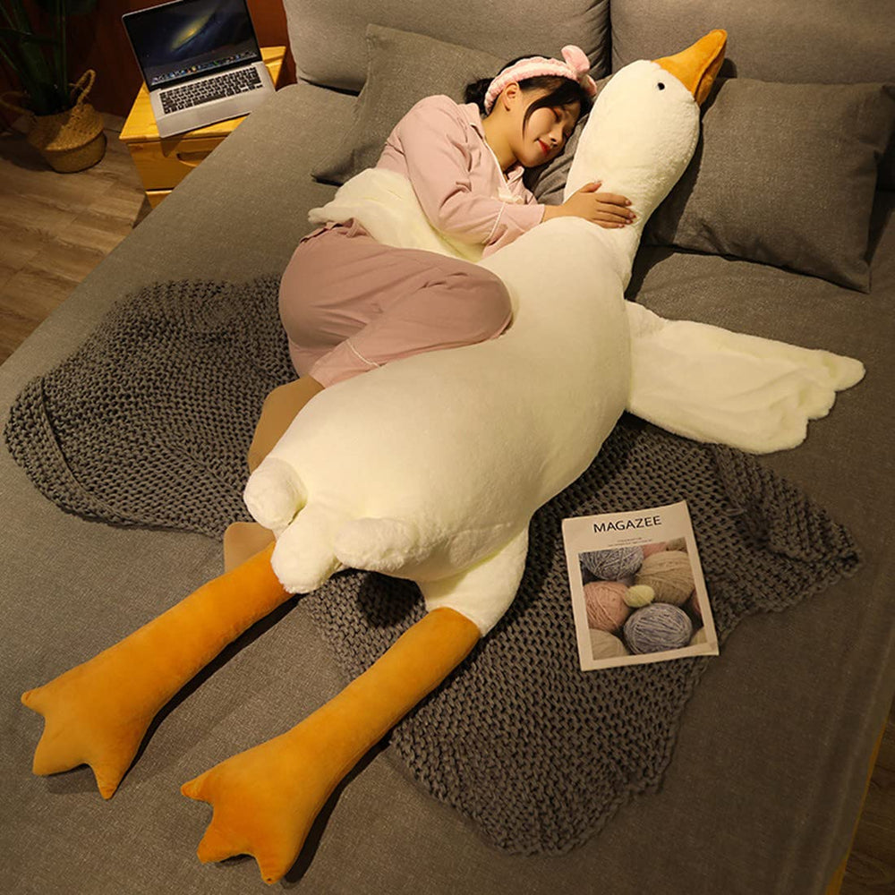 FANGYU goose stuffed animal pillow gift idea for kids and loved ones.