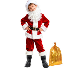 Fanng children's Santa costume hat adds authentic festive flair for holiday photos