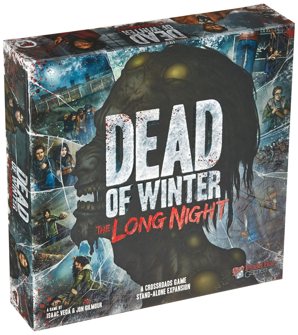 Fantasy Flight Games Dead of Winter Long Night: Raxxon location sparks tense experiments and threats.