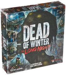 Fantasy Flight Games Dead of Winter Long Night: Raxxon location sparks tense experiments and threats.