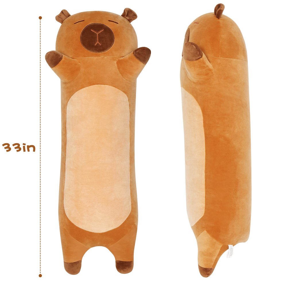 Fanunny Capybara Plush in kids' room invites comforting play and cozy naps