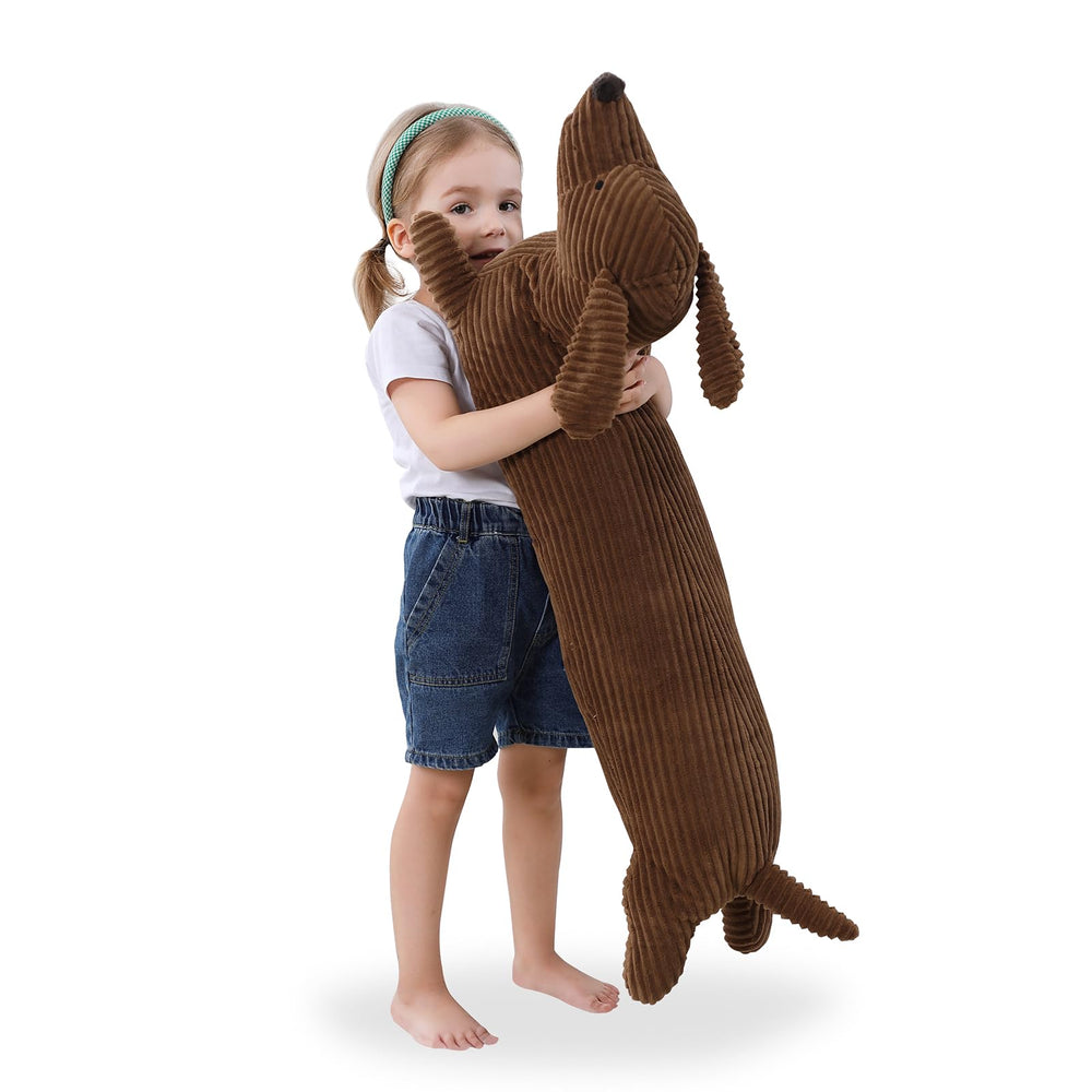 Fanunny 36-inch dachshund pillow for lounging and room decor.