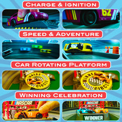 Far Out Toys complete racing bundle with all pieces for instant setup.