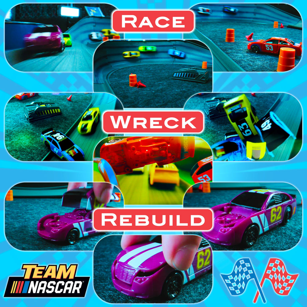 Far Out Toys crash circuit compatibility with other sets for mix-and-match fun.