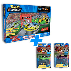 Far Out Toys four electric slot cars ready to race for instant competitive fun.