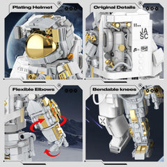 FarBlocked ball-joint-movable-assembly: flexible pose options for dynamic space scenes