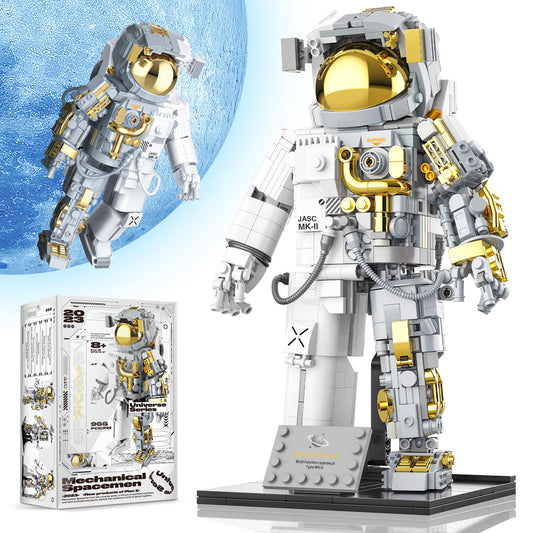 FarBlocked space-astronaut-base-assembly: sleek display piece for your desk