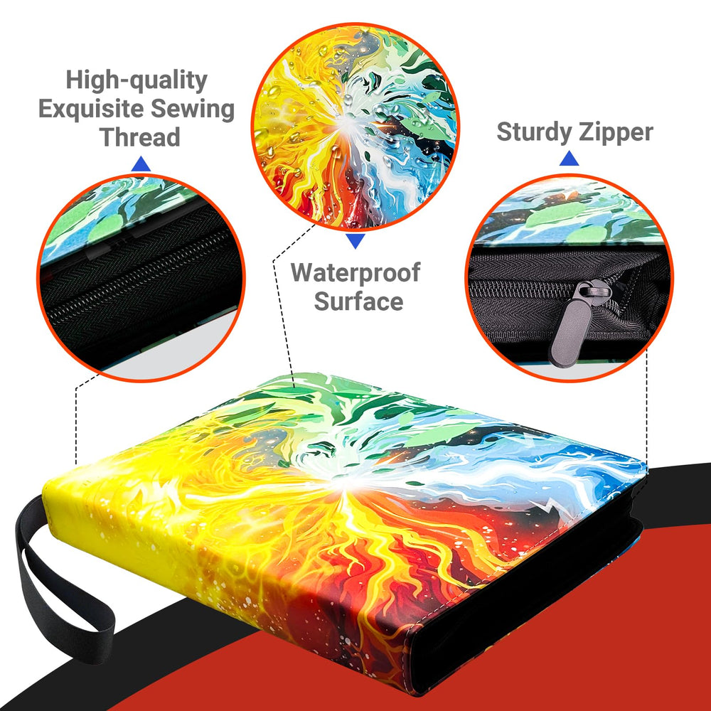FARICHE Storm binder interior with removable sleeves for flexible card storage