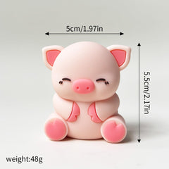 Farm Animal Cake Toppers: sheep figure brings cute rural vibe to desserts.