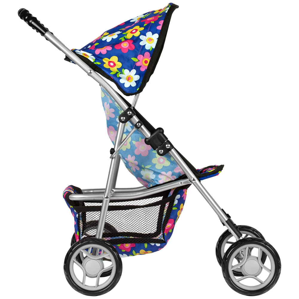 Fash N Kolor stroller hood opens and closes for realistic pretend play.