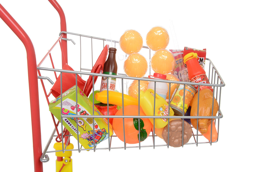 Fash N Kolor durable child-safe shopping cart for long-lasting pretend shopping