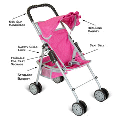 Fash N Kolor gift-ready doll stroller suitable for birthdays